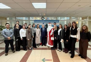 Предновогодняя встреча с директором ВШССН академиком Г.В. Осиповым