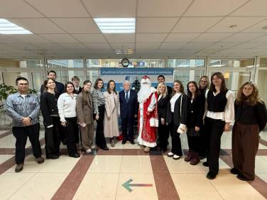 Предновогодняя встреча с директором ВШССН академиком Г.В. Осиповым