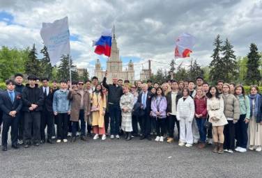 ВШССН НА МИТИНГЕ В ЧЕСТЬ 80-ЛЕТИЯ ПОБЕДЫ