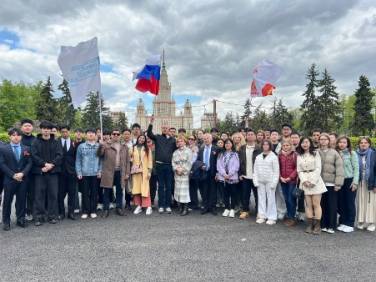 ВШССН НА МИТИНГЕ В ЧЕСТЬ 80-ЛЕТИЯ ПОБЕДЫ